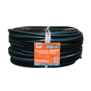 CABLE ELECTRICO 500V VULCANIZADO 3X12AWG NEGRO NMT PC X ROLLO