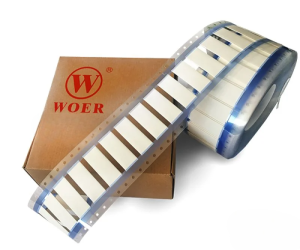 MARCADOR TERMOCONTRAIBLE TIPO ESCALERA 3X-12.7-0.5K-WHT 1/2" BLANCO P/CABLE DE 10-2 AWG X 500 PCS