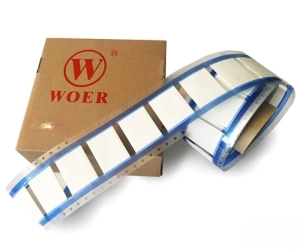 MARCADOR TERMOCONTRAIBLE TIPO ESCALERA 3X-19.1-0.5K-WHT 3/4" BLANCO P/CABLE DE 6-250 MCM X 500 